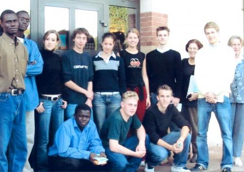2003 accueil de lycéens allemands et de leurs correspondants sénégalais